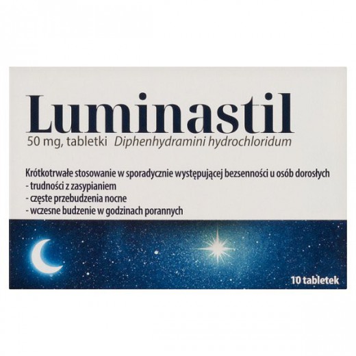 Luminastil 50 mg 10 tabletek