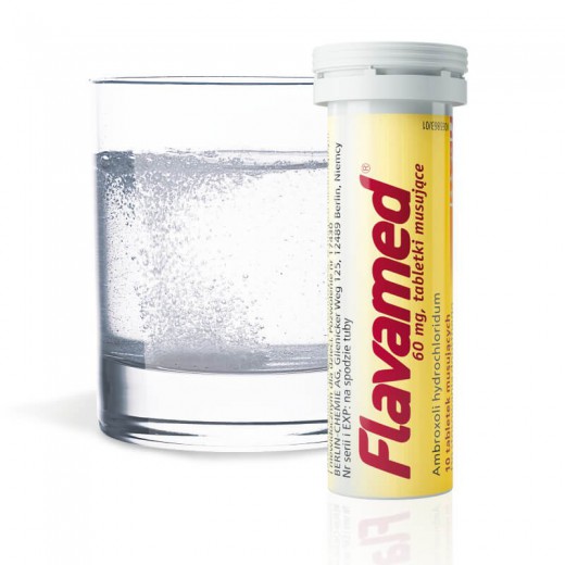 Flavamed 60mg, 10 tabletek musujących