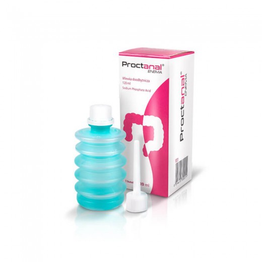 Proctanal Enema, płyn doodbytniczy, 120ml