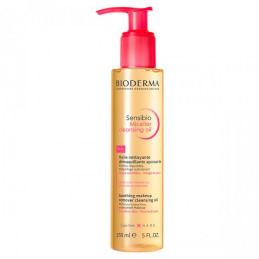 Bioderma Sensibio Micellar Cleansing Oil, łagodzący olejek micelarny, 150 ml