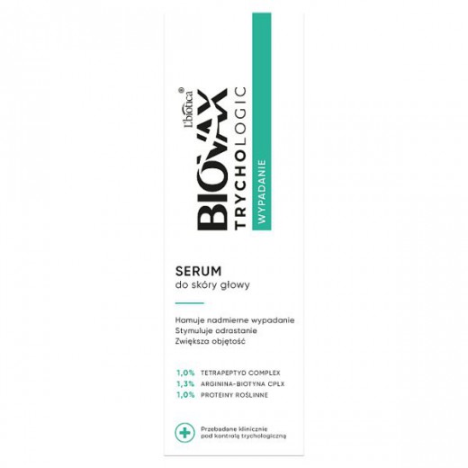 Biovax Trychologic Wypadanie, serum do skóry głowy, 50 ml
