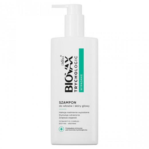 Biovax Trychologic Wypadanie, szampon do włosów i skóry głowy, 200 ml