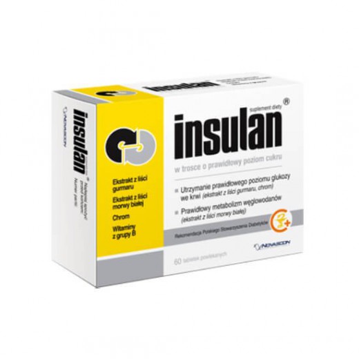 Insulan, 60 tabletek