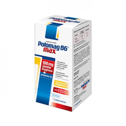 Polomag B6 Max, tabletki, 90 szt.