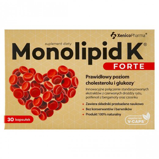 Monolipid K Forte, 30 kapsułek