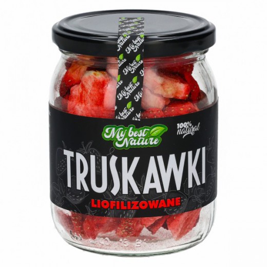Truskawki liofilizowane, 40g