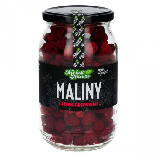 Maliny liofilizowane, 75g
