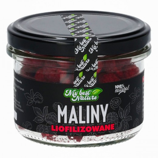 Maliny liofilizowane, 20g