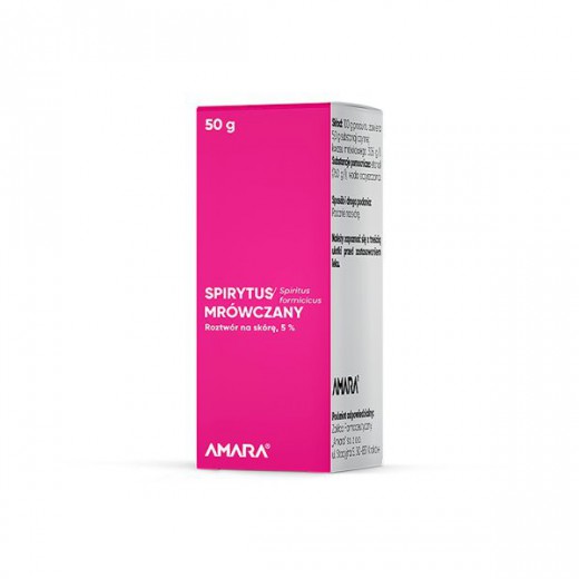 Spirytus mrówczany 5%, Amara, 50g