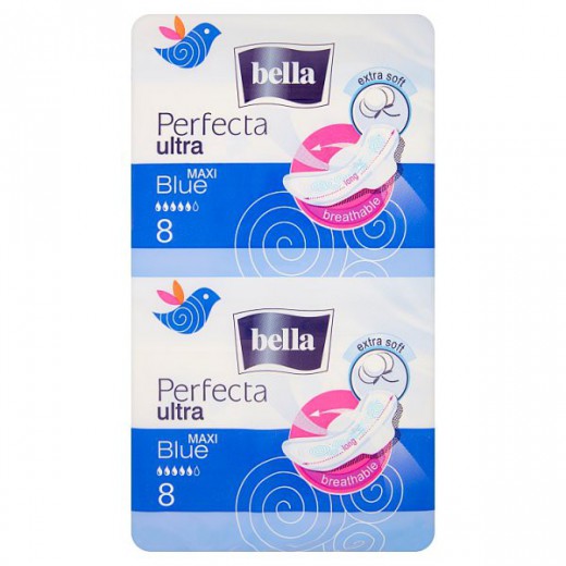 Bella Perfecta Ultra Maxi Blue, Podpaski higieniczne, 16 sztuk