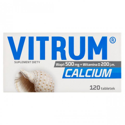 Vitrum Calcium, 120 tabletek