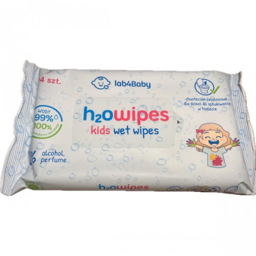 Lab4Baby H2O Wipes chusteczki Kids, 24 sztuki