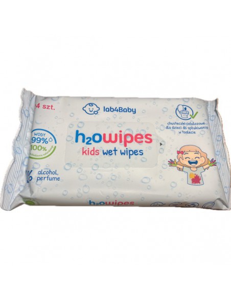 Lab4Baby H2O Wipes chusteczki Kids, 24 sztuki