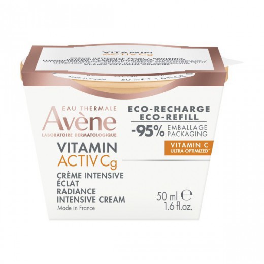 Avene, Vitamin Activ Cg, Krem intensywnie rozświetlający, wkład uzupełniający 50ml