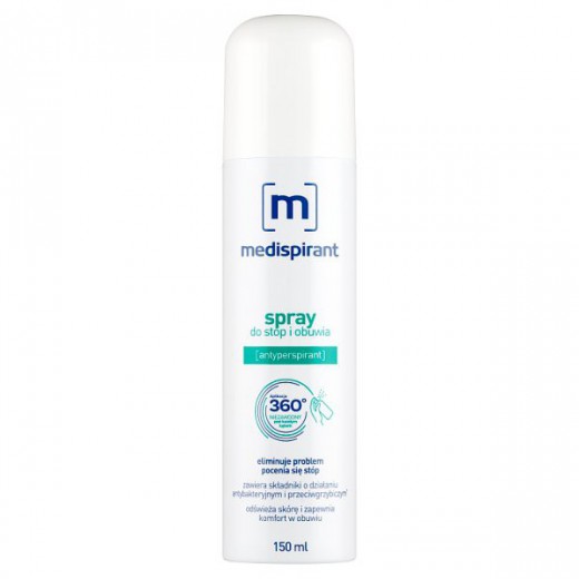 Medispirant, spray do stóp i obuwia, 150 ml