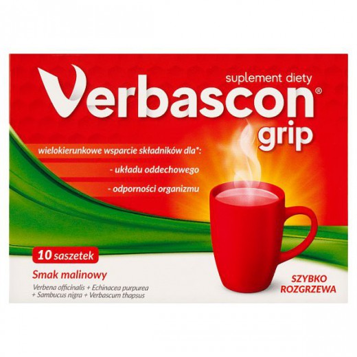 Verbascon Grip, 10 saszetek