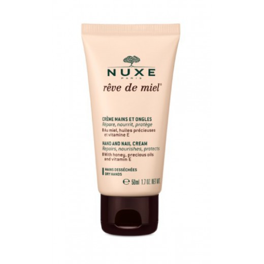 Nuxe Reve De Miel, Krem do rąk i paznokci, 50 ml