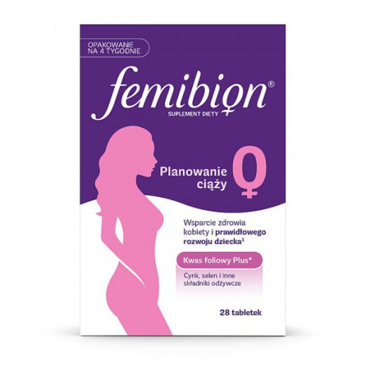 Femibion 0 Planowanie ciąży, 28 tabletek