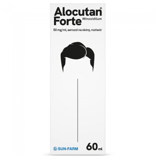 Alocutan Forte 50 mg/ml, aerozol na skórę, 60 ml