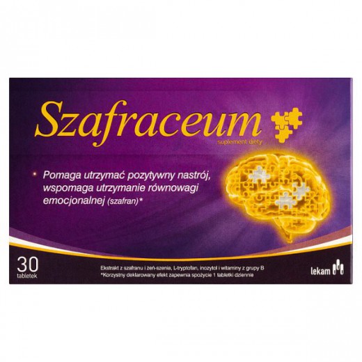 Szafraceum, 30 tabletek