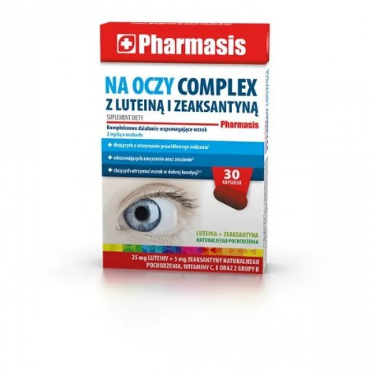 Pharmasis, Na oczy complex, 30 kapsułek