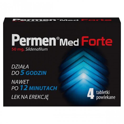 Permen Med Forte, 50mg, 4 tabletki