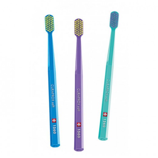 CURAPROX,  CS 1560 Soft, szczoteczka do zębów, miękka, 1 sztuka