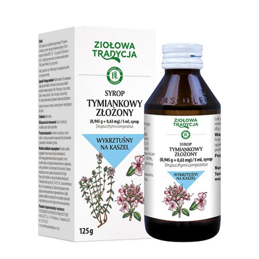 Syrop tymiankowy złożony, Hasco, 125 g