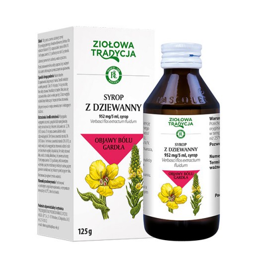Sirupus Verbasci z dziewanny 952mg/5ml, syrop, 125g