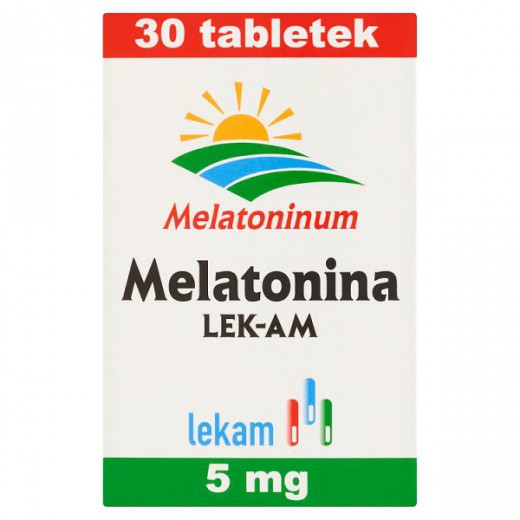 Melatonina LEK-AM 5mg, 30 tabletek