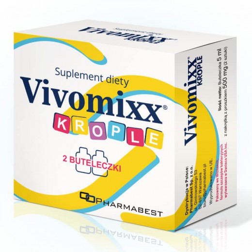 Vivomixx, krople dla dzieci, 2x5ml