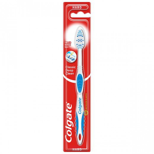 COLGATE, szczoteczka do zębów, Classic Deep Clean, Hard, 1 sztuka