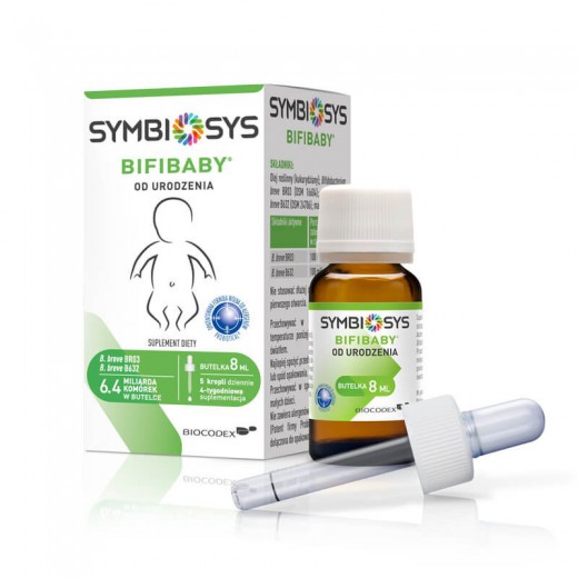 Symbiosys Bifibaby, od urodzenia, 8ml