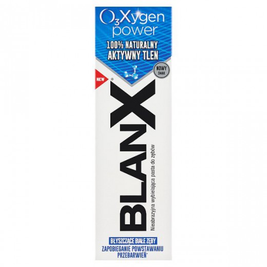 BlanX O3X, pasta do zębów wybielająco-ochronna z aktywnym tlenem, 75 ml