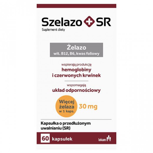 Szelazo + SR, 60 kapsułek o przedłużonym uwalnianiu