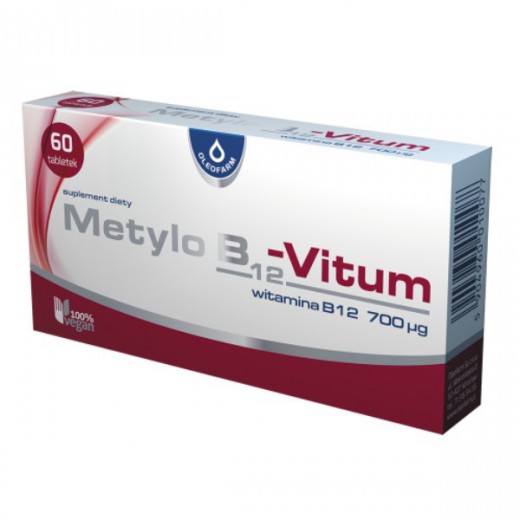 Metylo B12-Vitum, 60 tabletek