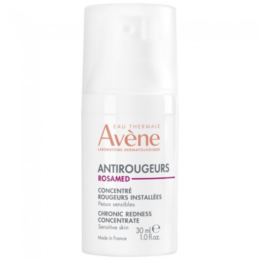 Avene Antirougeurs Rosamed, Koncentrat na utrwalone zaczerwienienia skóry wrażliwej, 30 ml