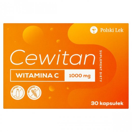 Cewitan Witamina C 1000 mg, 30 kapsułek