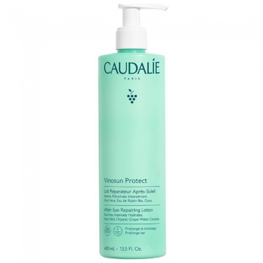 Caudalie Vinosun Protect, regenerujące mleczko po opalaniu, 400 mL