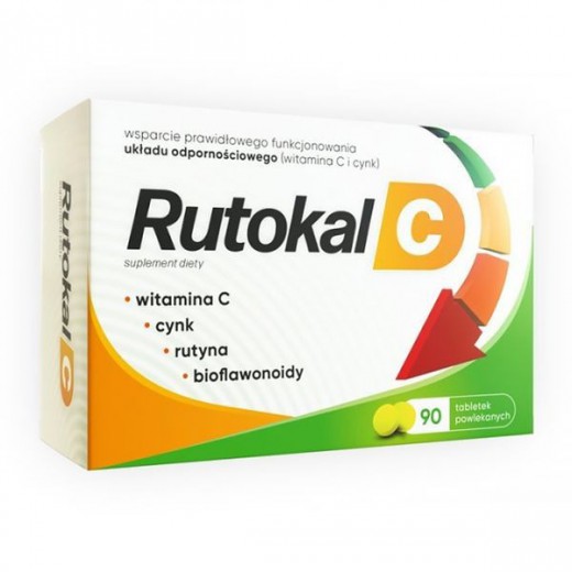 Rutokal C, 90 tabletek powlekanych