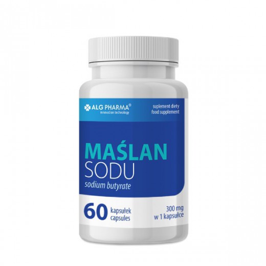 Alg Pharma, maślan sodu, 60 kapsułek
