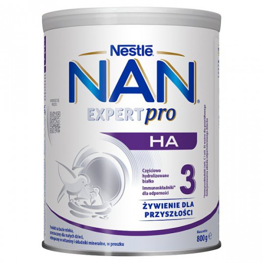 Nestle NAN Expert Pro HA 3, mleko modyfikowane dla dzieci po 1 roku, 800 g
