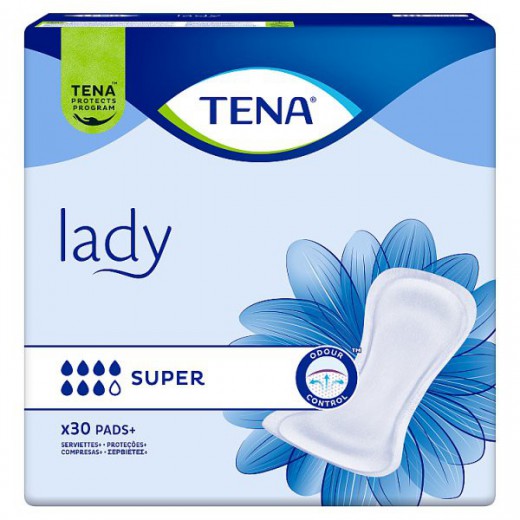 Tena Lady, podpaski specjalistyczne, Super, 30 sztuk