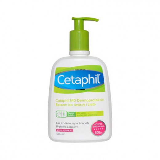 CETAPHIL MD Dermoprotektor, balsam do twarzy i ciała, 500ml