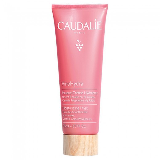 Caudalie VinoHydra, kremowa maseczka nawilżająca, 75 ml