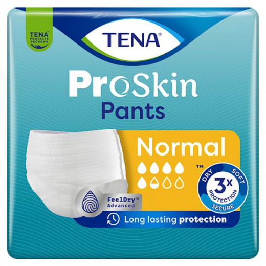 Tena Pants ProSkin, majtki chłonne, rozmiar L, 100-135 cm, Normal, 10 sztuk