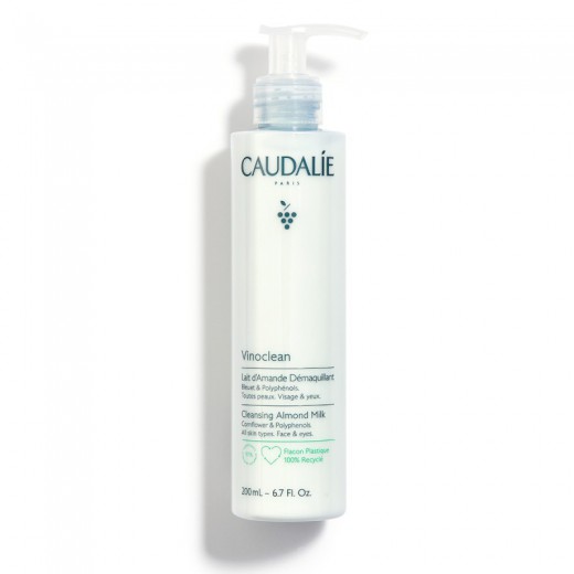 Caudalie Vinoclean, migdałowe mleczko do demakijażu, 200 ml