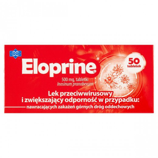 Eloprine 500 mg, 50 tabletek