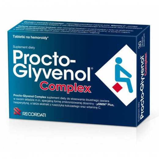 Procto-Glyvenol Complex, 30 tabletek