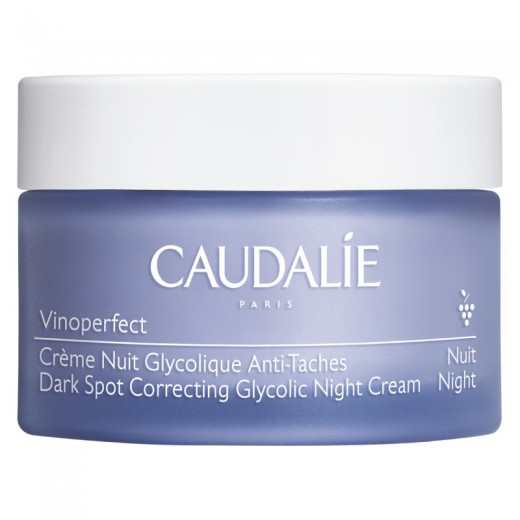 Caudalie Vinoperfect, glikolowy krem na noc na przebarwienia, 50 ml